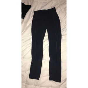Lulu lemon dark teal leggings